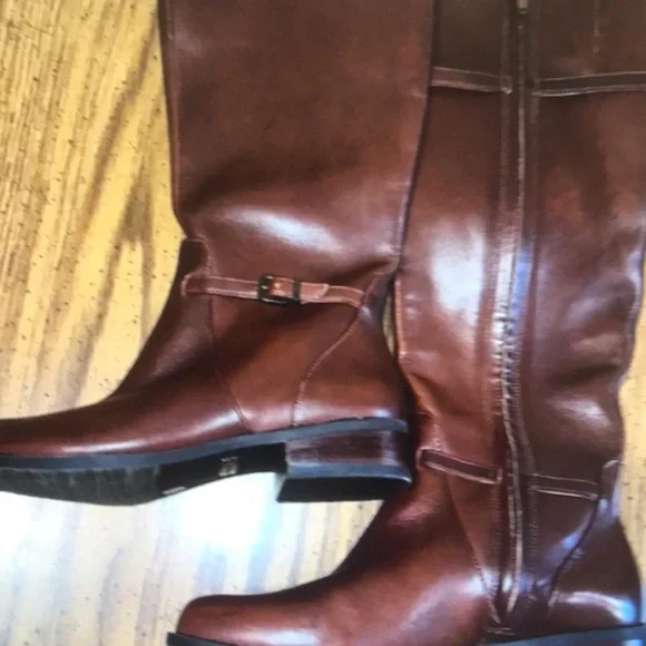 Gianni bini leather riding boots - Picture 2 of 5